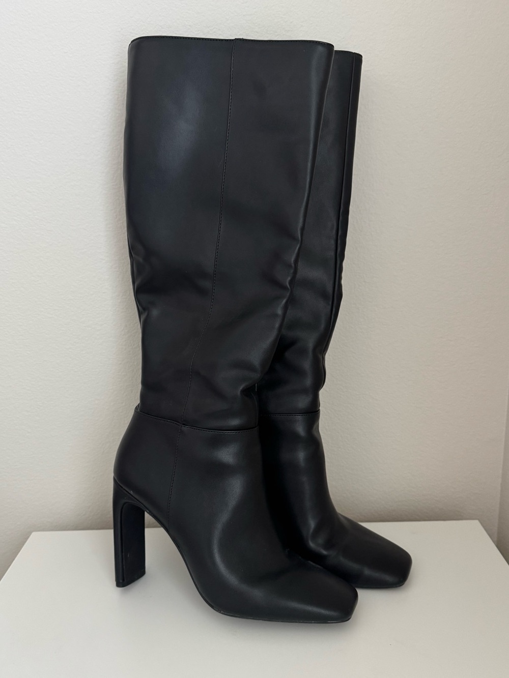 Charles by Charles David Meagan Black Leather Boots